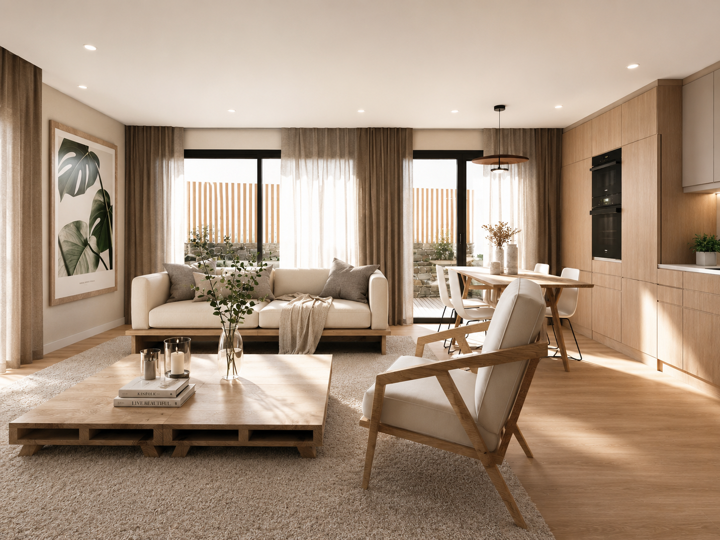 Renders interiors