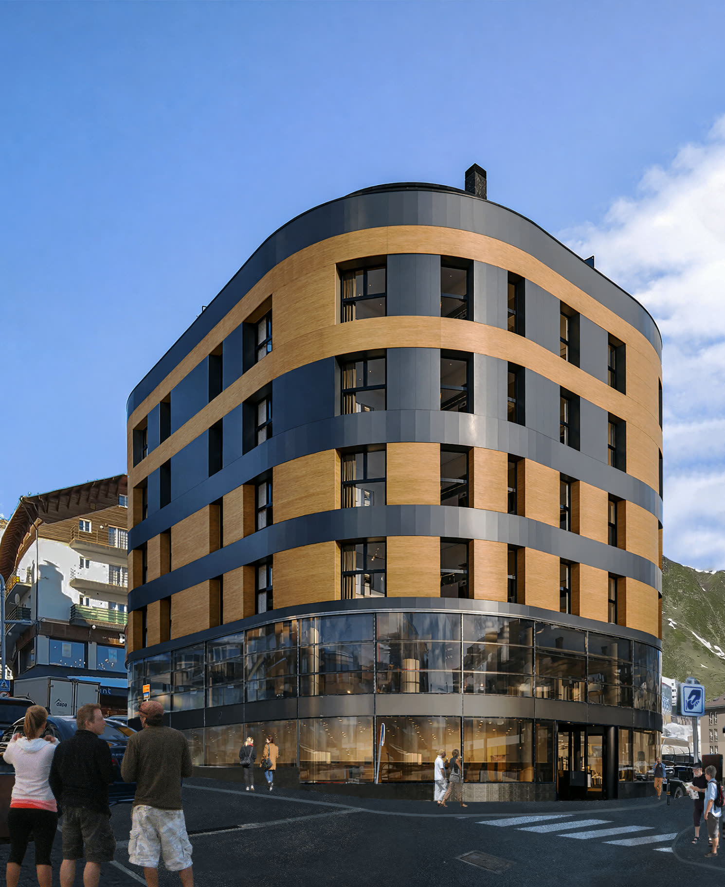 Renders exteriors