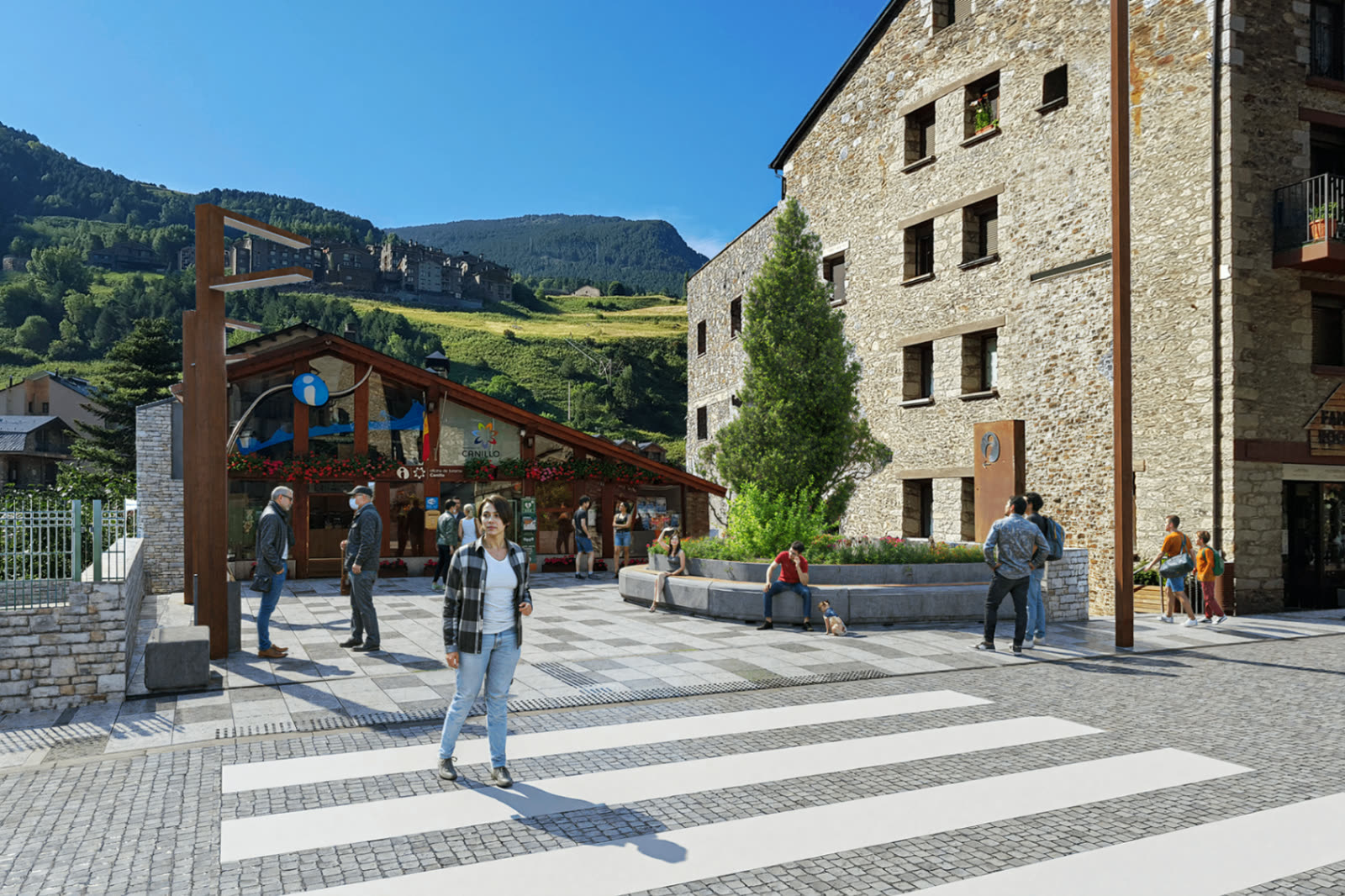 Embelliment carrers i places Canillo